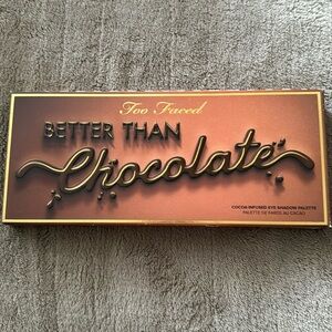 BNIB TOO FACED BETTER THAN CHOCOLATE COCOA INFUSED EYESHADOW PALETTE